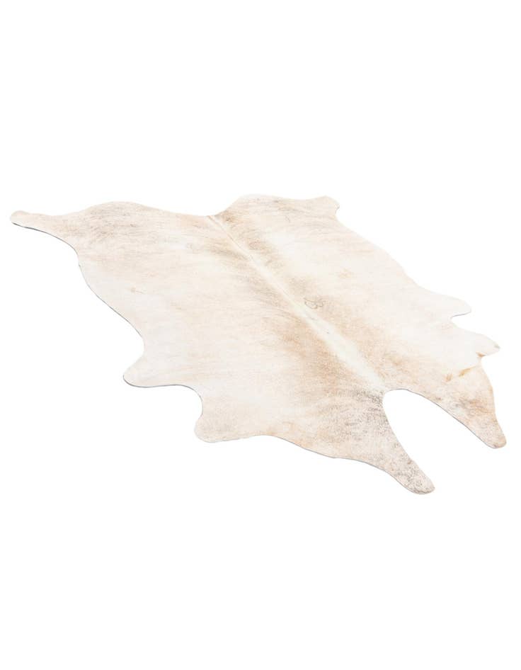 Detail image of  5' 2 x 6' 8 Cowhide Leather Rug