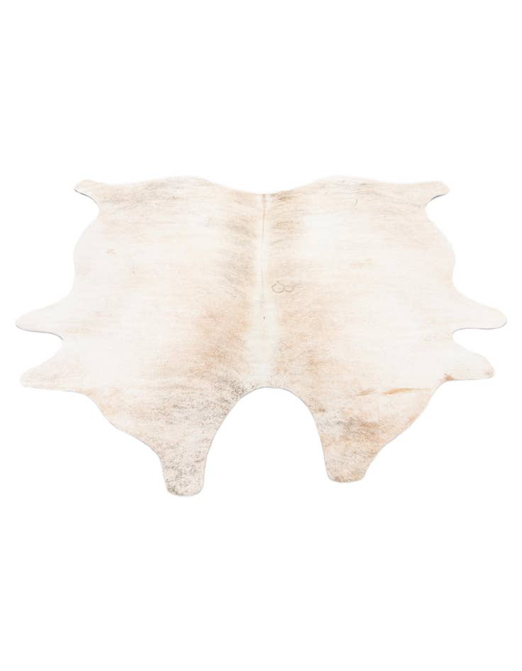 Detail image of  5' 2 x 6' 8 Cowhide Leather Rug