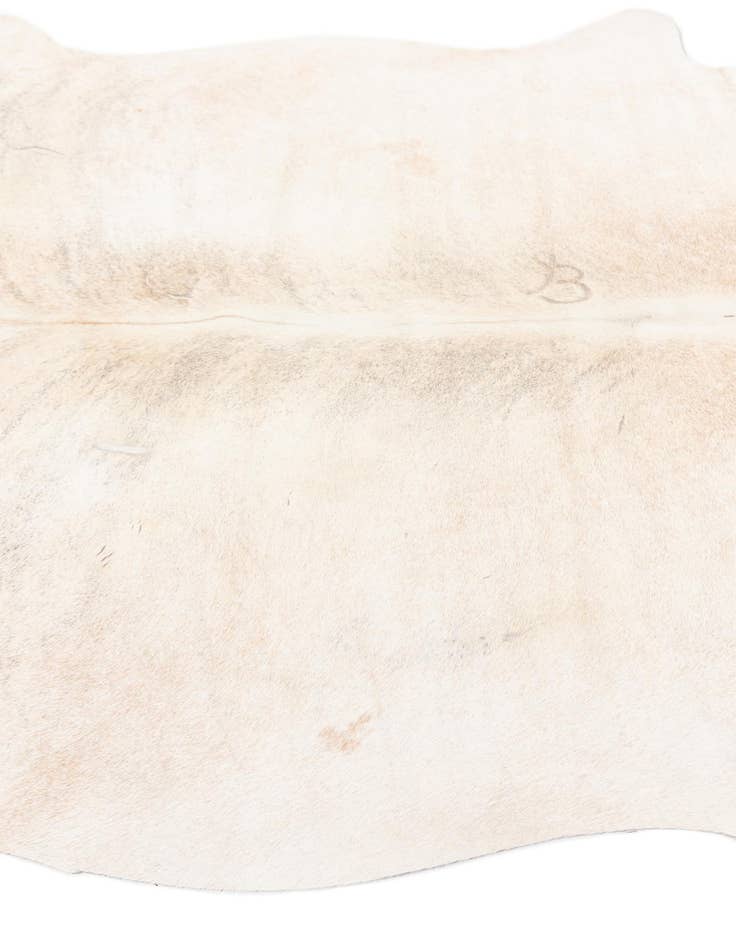 Detail image of  5' 2 x 6' 8 Cowhide Leather Rug