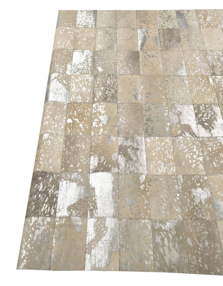 Detail image of  5' 1 x 7' 10 Cowhide Rug