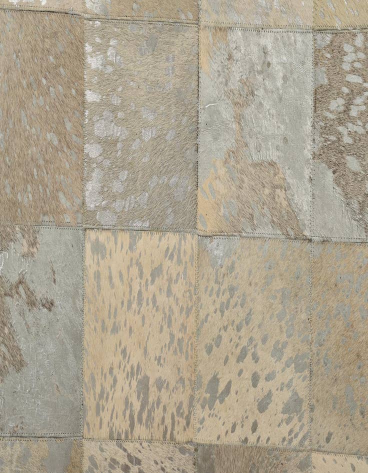 Detail image of  5' 1 x 7' 10 Cowhide Rug