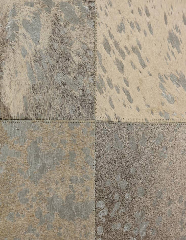 Detail image of  5' 1 x 7' 10 Cowhide Rug