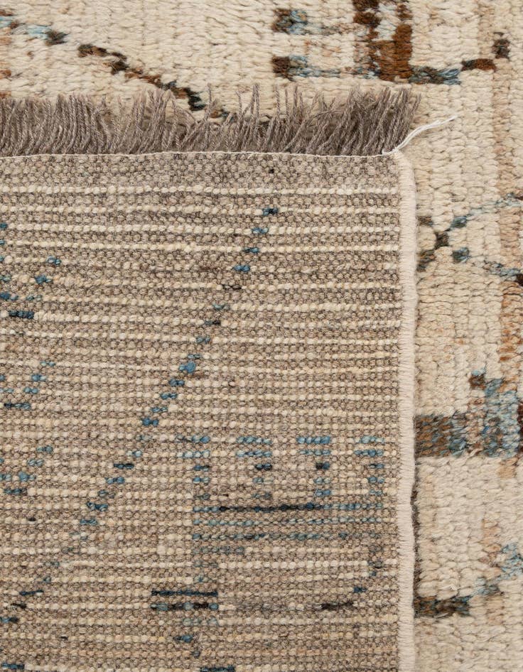 Detail image of  6' 8 x 9' 2  Hand Knotted Darya Wool Rug