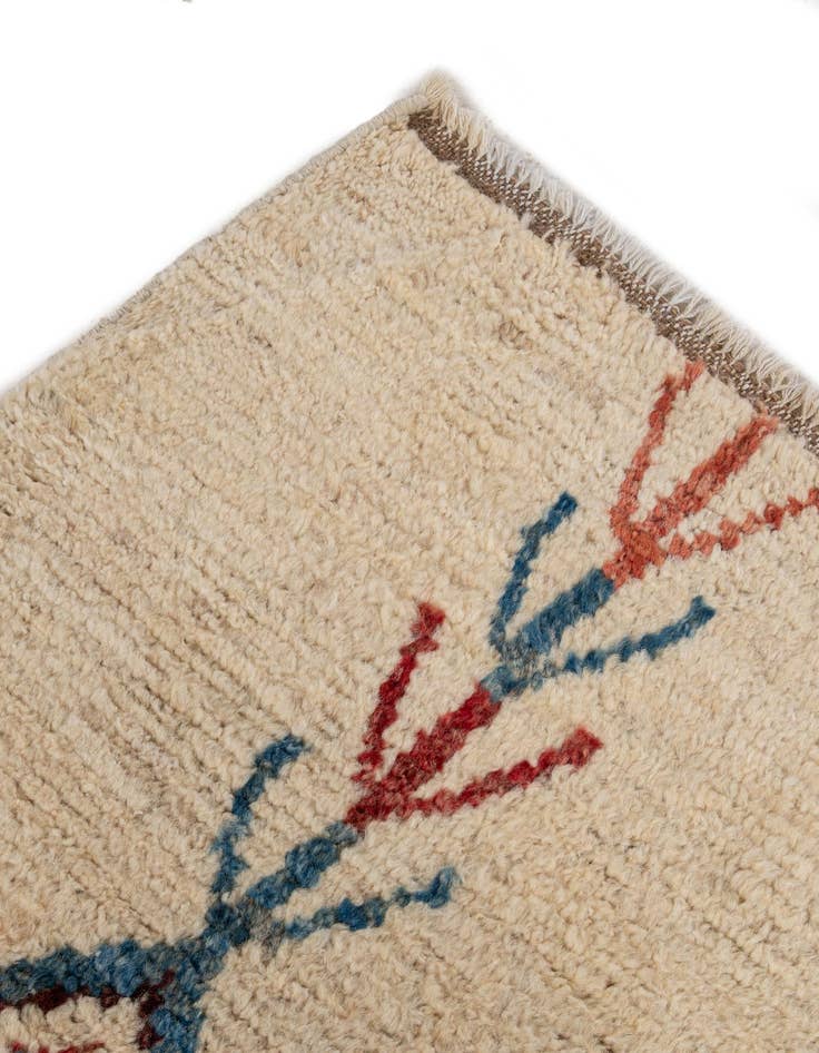 Detail image of  6' 8 x 9' 8  Hand Knotted Darya Wool Rug