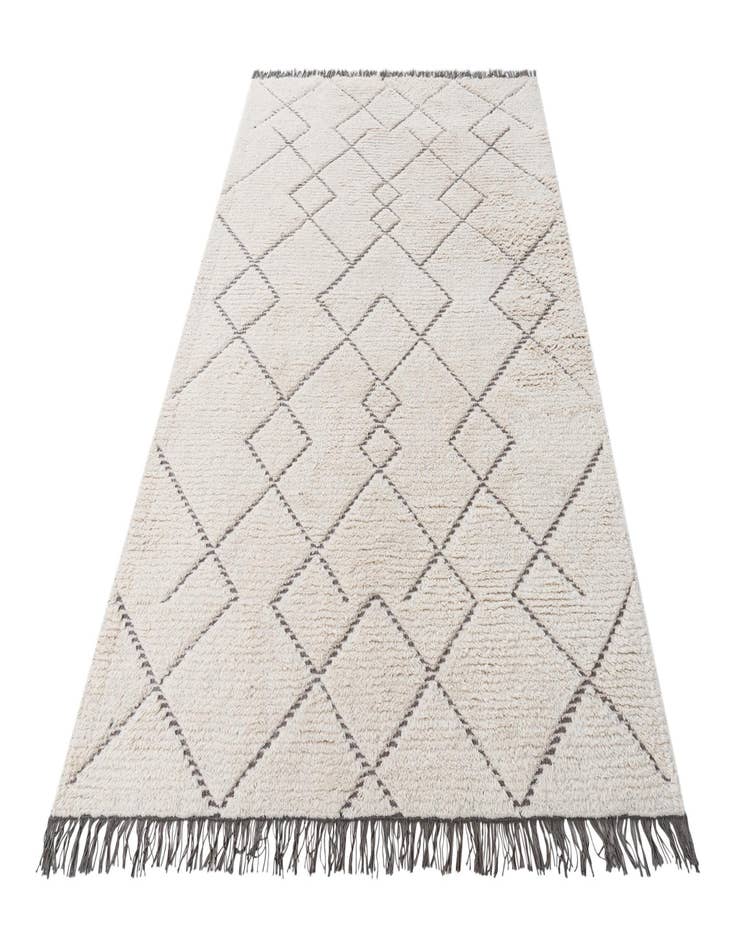 Detail image of  5' 7 x 7' 8  Hand Knotted Darya Wool Rug