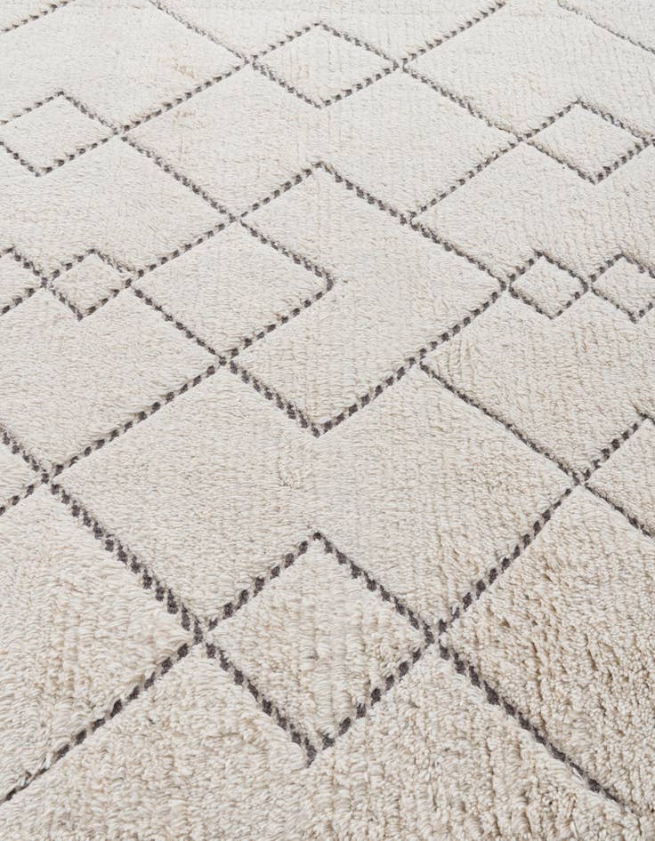 Detail image of  5' 7 x 7' 8  Hand Knotted Darya Wool Rug