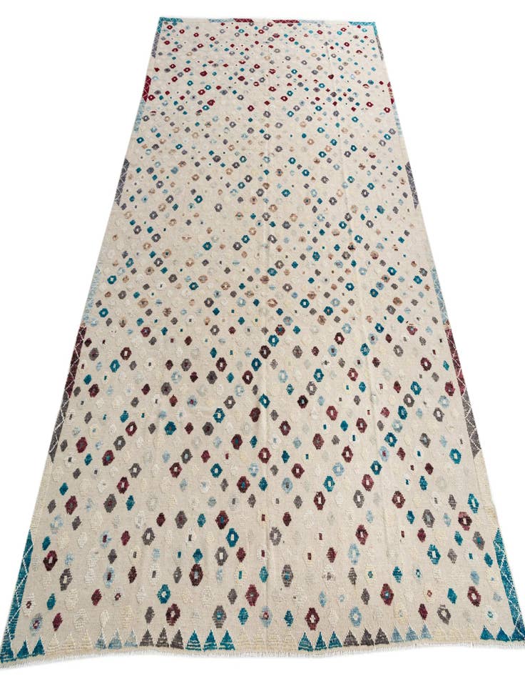 Detail image of  10' x 14' 5  Hand Knotted Darya Wool Rug