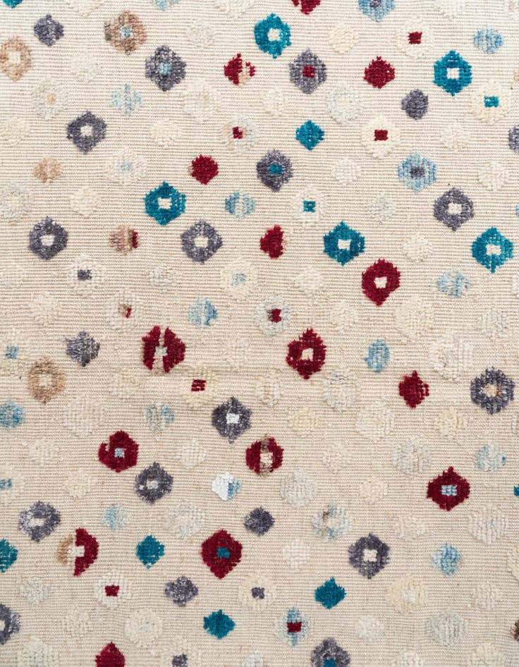 Detail image of  10' x 14' 5  Hand Knotted Darya Wool Rug