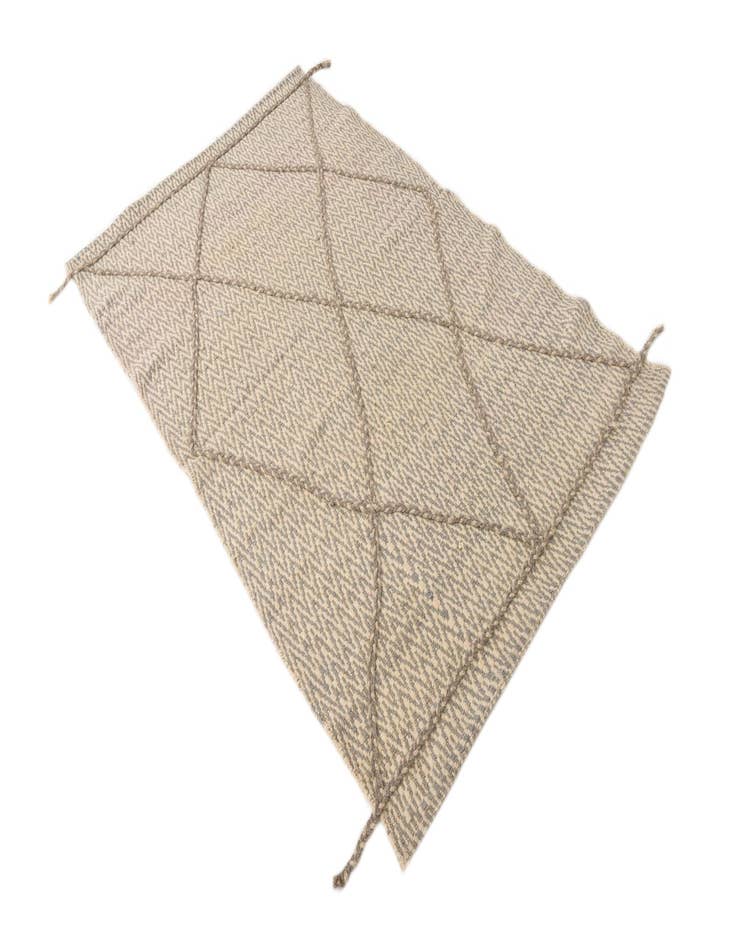 Detail image of  3' 9 x 6' 1  Hand Knotted Darya Wool Rug