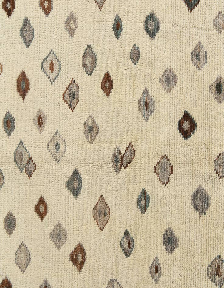 Detail image of  5' 10 x 8'  Hand Knotted Darya Wool Rug