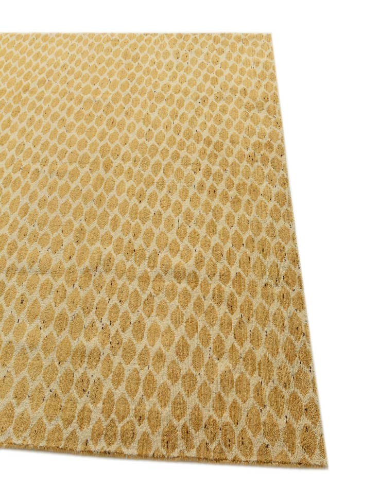 Detail image of  5' 10 x 9'  Hand Knotted Darya Wool Rug