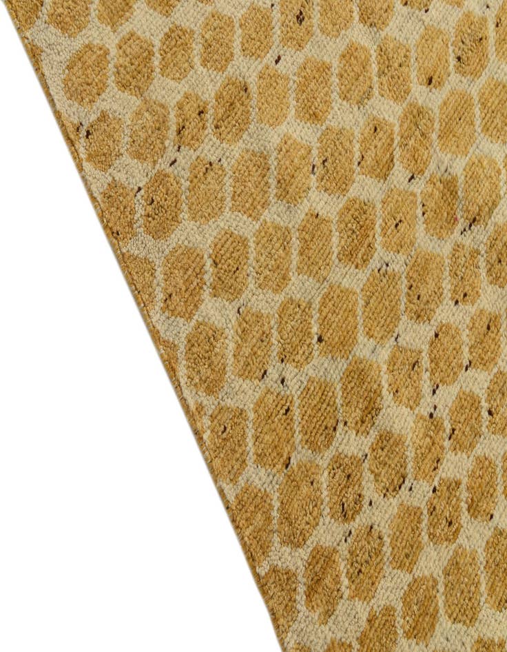 Detail image of  5' 10 x 9'  Hand Knotted Darya Wool Rug