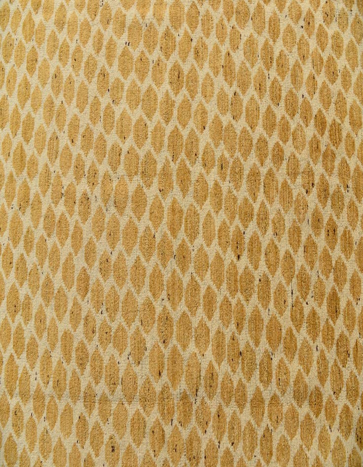 Detail image of  5' 10 x 9'  Hand Knotted Darya Wool Rug