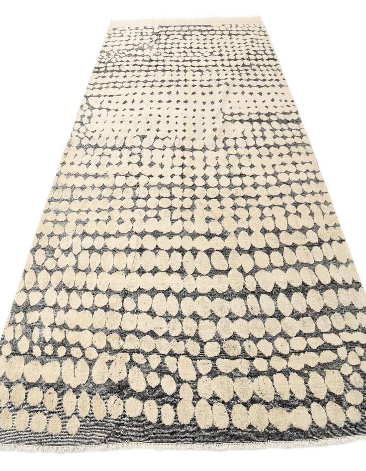 Detail image of  8' 11 x 13'  Hand Knotted Darya Wool Rug