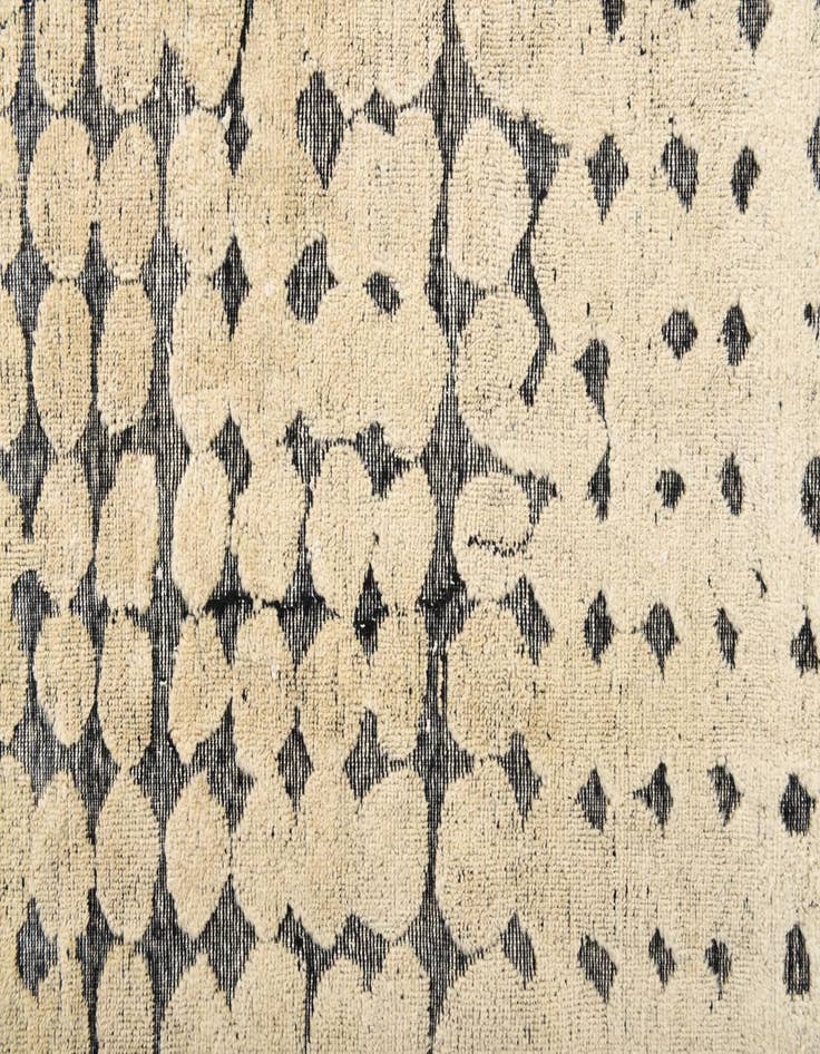 Detail image of  8' 11 x 13'  Hand Knotted Darya Wool Rug