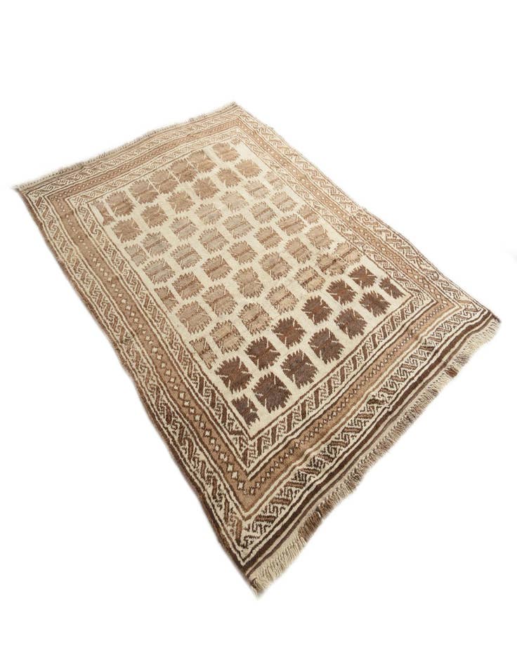 Detail image of  6' 8 x 9'  Hand Knotted Darya Wool Rug