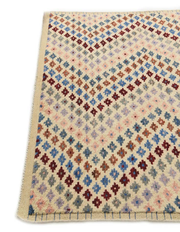 Detail image of  5' 6 x 8' 3  Hand Knotted Darya Wool Rug