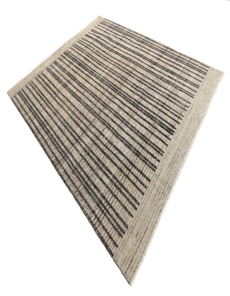 Detail image of  8' x 10'  Hand Knotted Darya Wool Rug