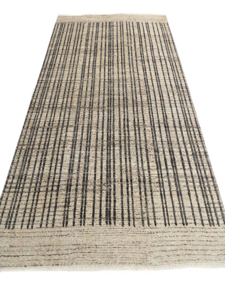 Detail image of  8' x 10'  Hand Knotted Darya Wool Rug