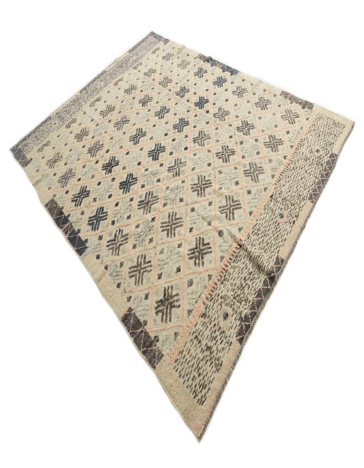 Detail image of  7' 8 x 10' 2  Hand Knotted Darya Wool Rug