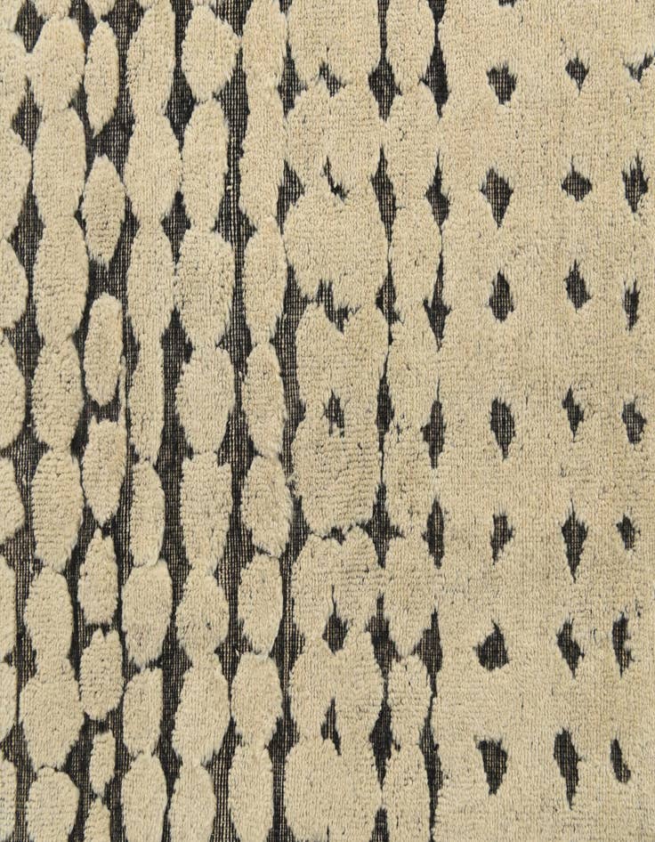 Detail image of  6' 5 x 10' 3  Hand Knotted Darya Wool Rug