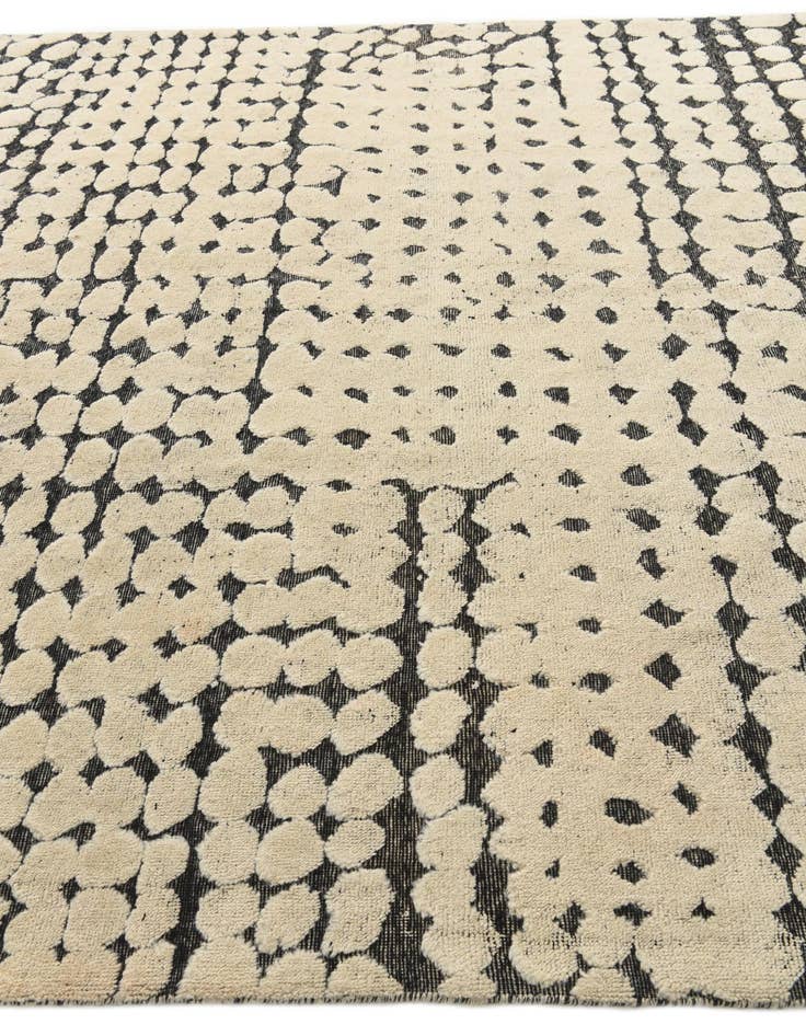 Detail image of  8' 1 x 9' 8  Hand Knotted Darya Wool Rug