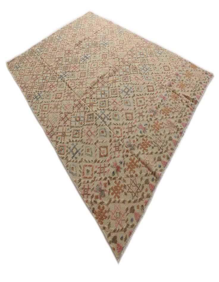 Detail image of  8' 10 x 12' 6  Hand Knotted Darya Wool Rug