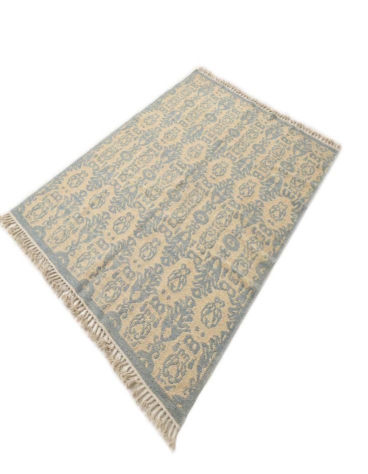 Detail image of  6' x 8'  Hand Knotted Darya Wool Rug