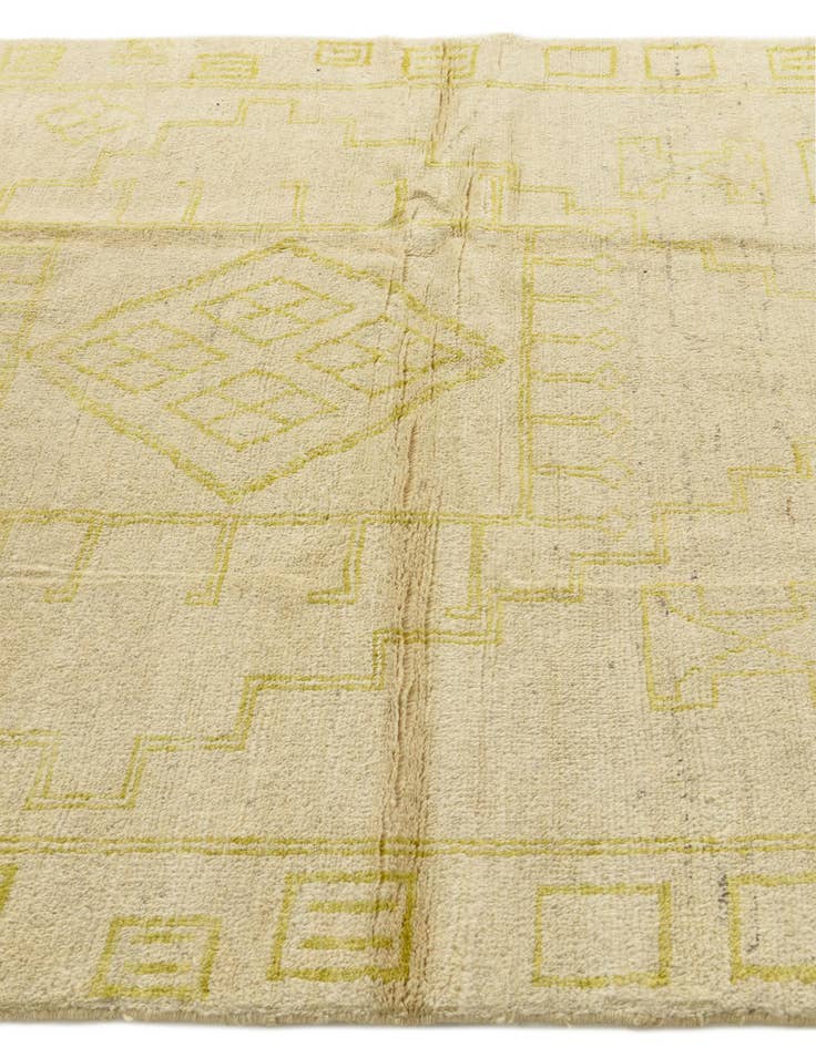 Detail image of  5' 10 x 8'  Hand Knotted Darya Wool Rug