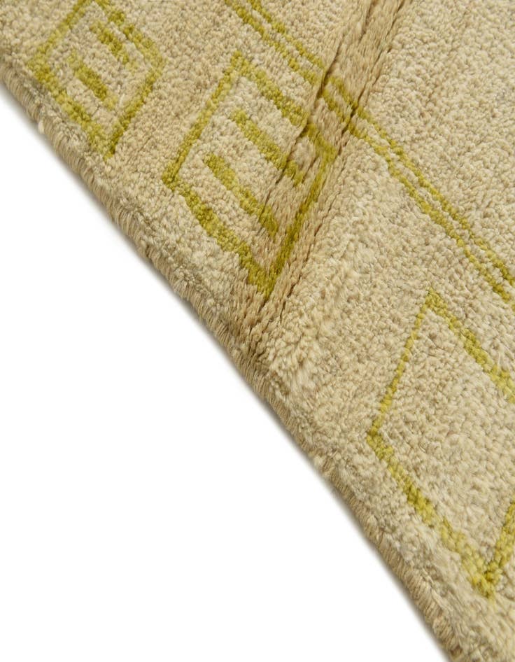 Detail image of  5' 10 x 8'  Hand Knotted Darya Wool Rug