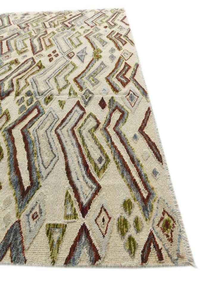 Detail image of  8' 3 x 10' 4  Hand Knotted Darya Wool Rug