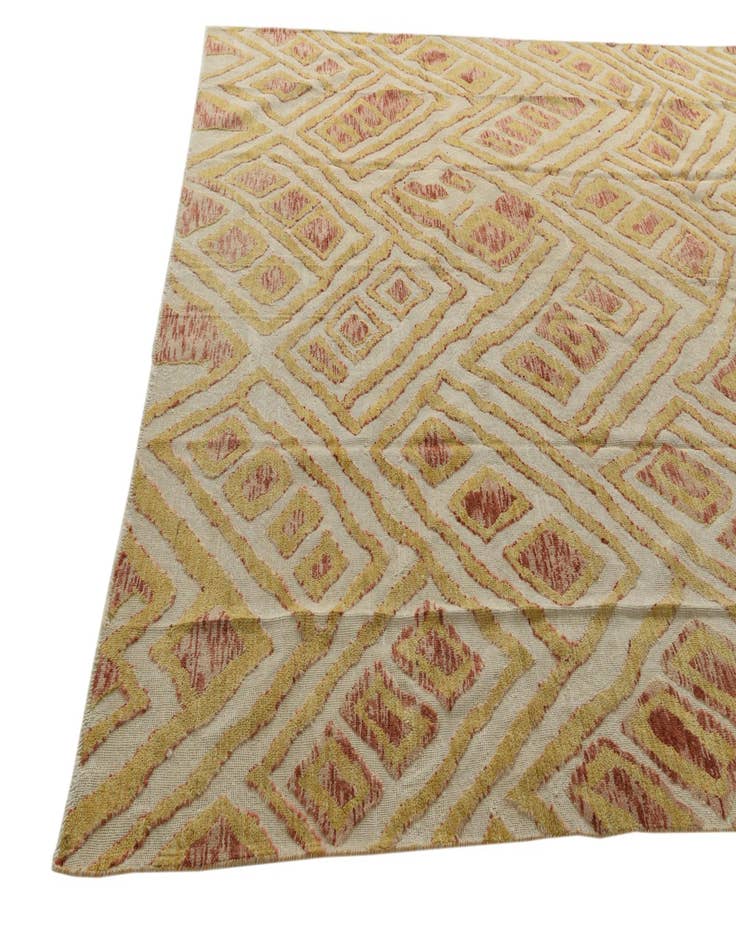 Detail image of  9' 7 x 14' 3  Hand Knotted Darya Wool Rug