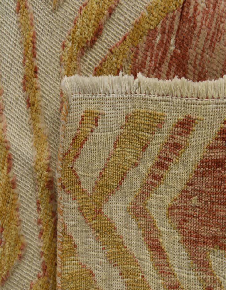 Detail image of  9' 7 x 14' 3  Hand Knotted Darya Wool Rug