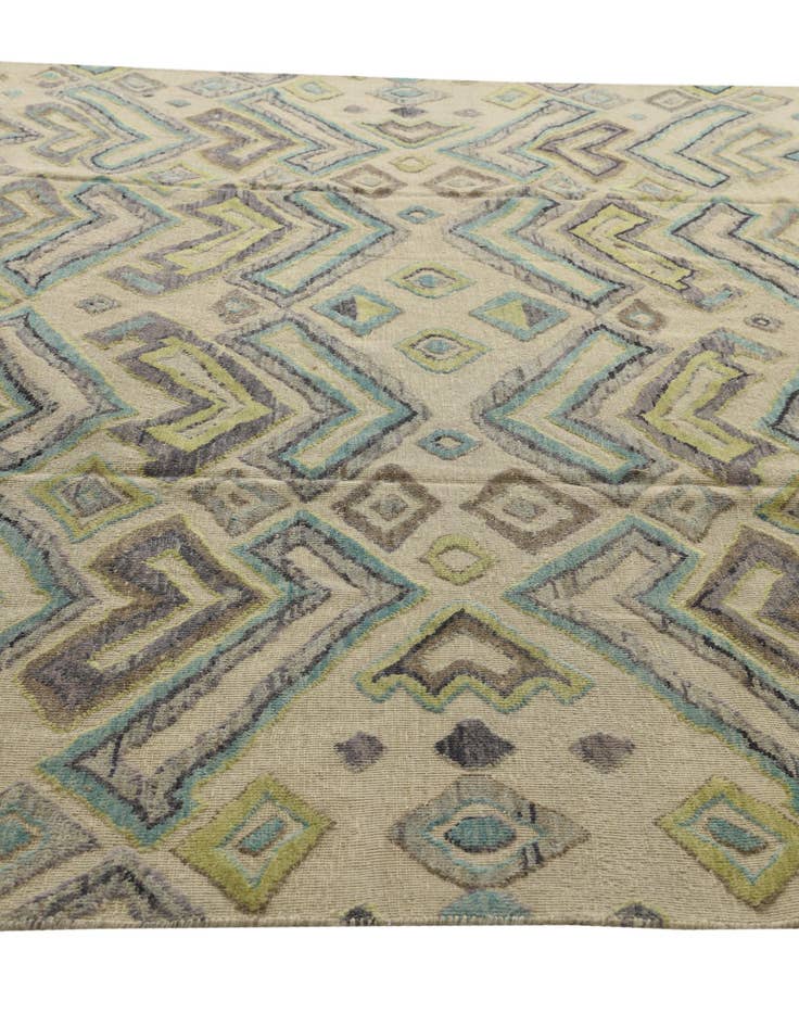 Detail image of  9' x 12' 6  Hand Knotted Darya Wool Rug