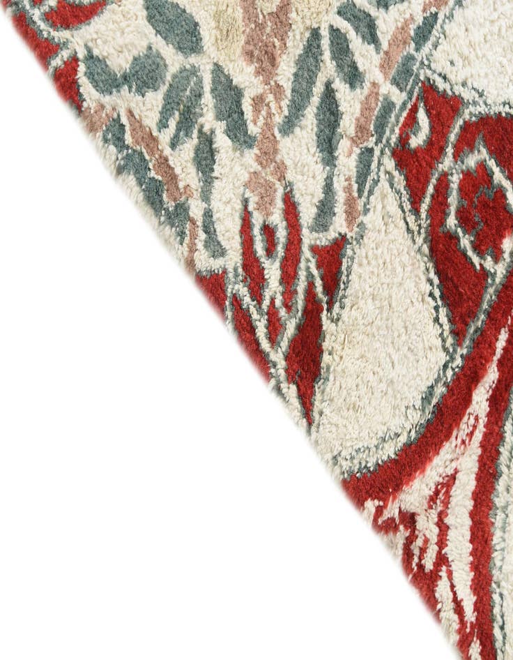 Detail image of  4' 1 x 6'  Hand Knotted Darya Wool Rug