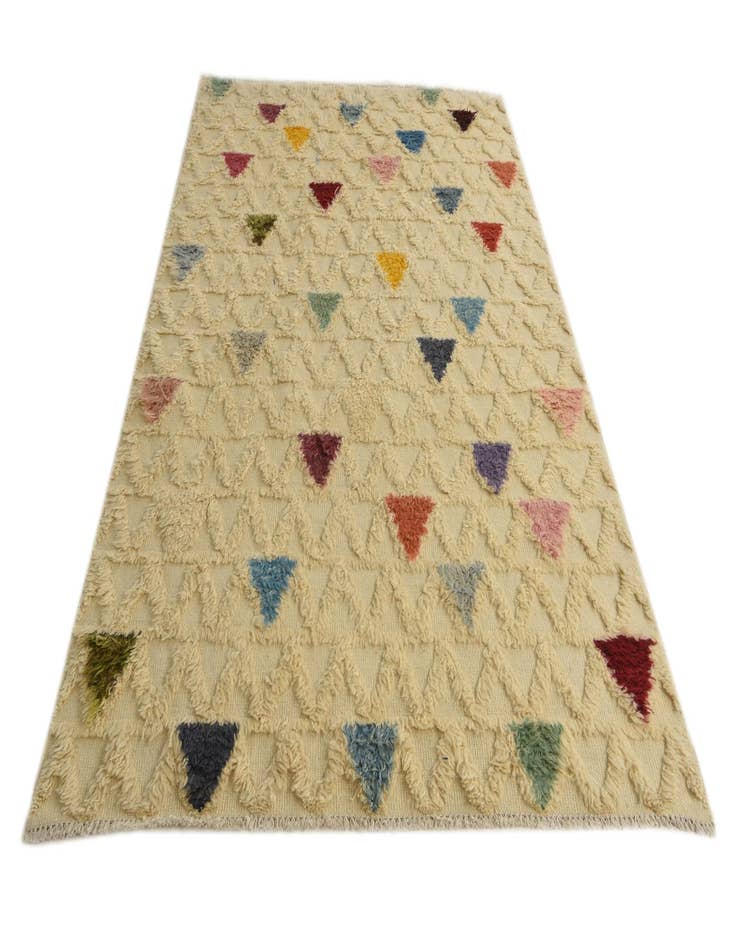 Detail image of  5' 7 x 8' 5  Hand Knotted Darya Wool Rug