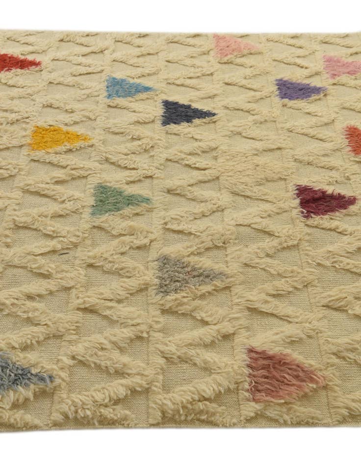 Detail image of  5' 7 x 8' 5  Hand Knotted Darya Wool Rug