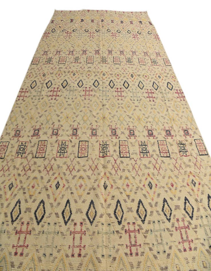 Detail image of  10' 2 x 14' 1  Hand Knotted Darya Wool Rug