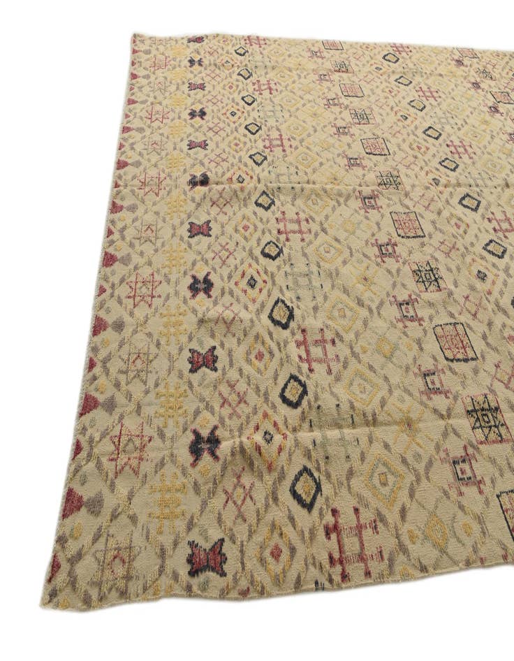 Detail image of  10' 2 x 14' 1  Hand Knotted Darya Wool Rug