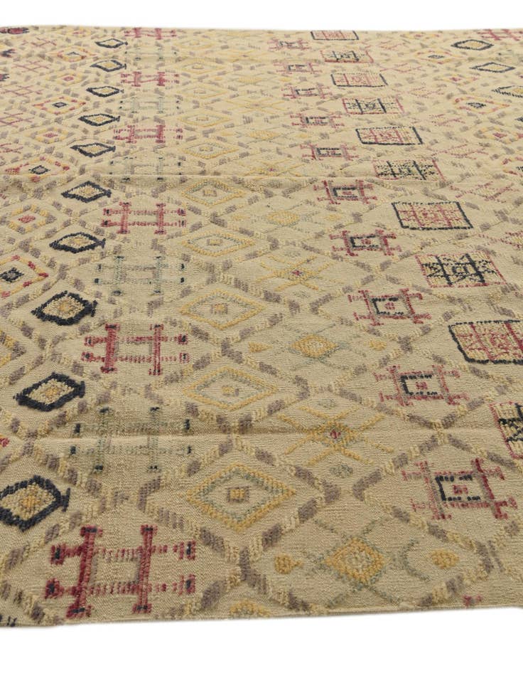 Detail image of  10' 2 x 14' 1  Hand Knotted Darya Wool Rug