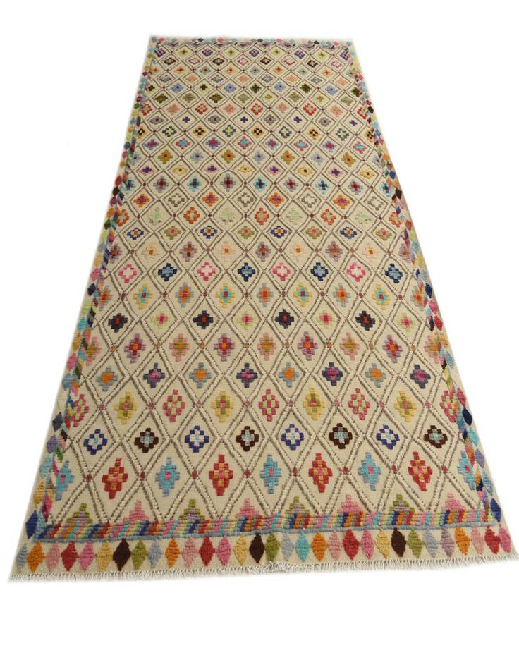 Detail image of  6' 8 x 10' 7  Hand Knotted Darya Wool Rug