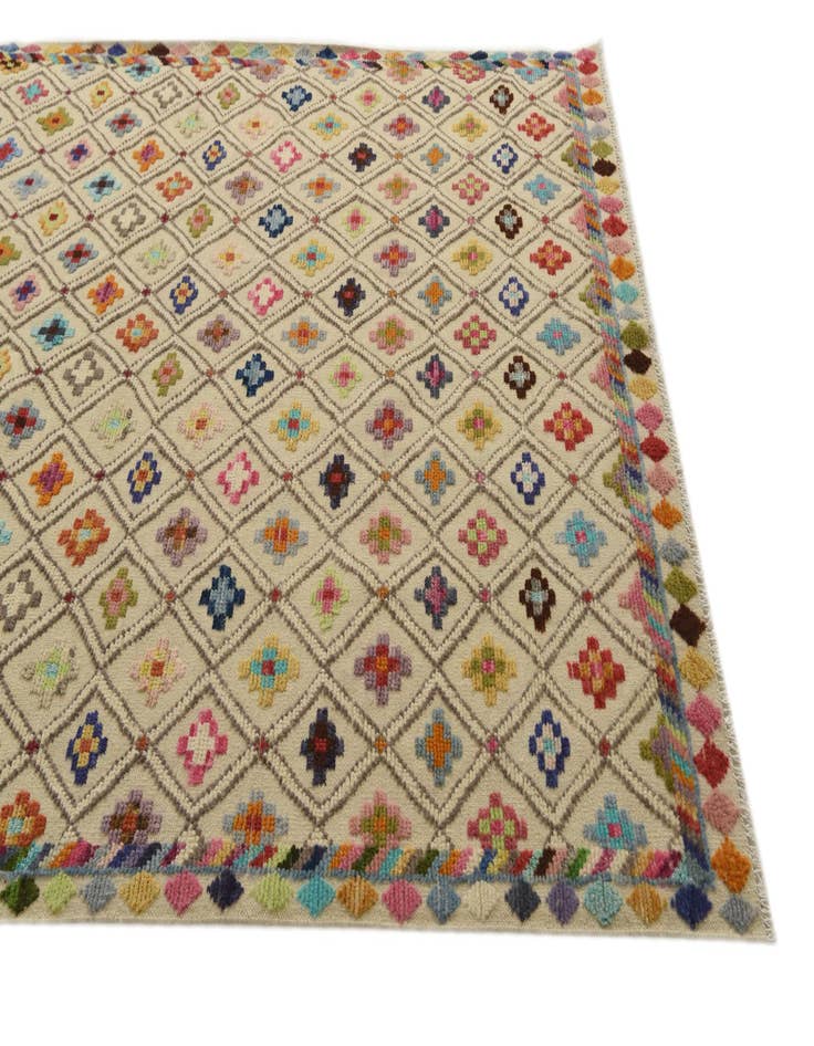 Detail image of  6' 8 x 10' 7  Hand Knotted Darya Wool Rug