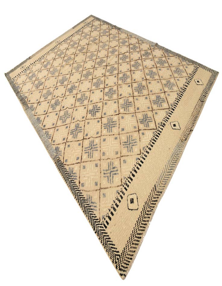 Detail image of  9' x 12' 8  Hand Knotted Darya Wool Rug