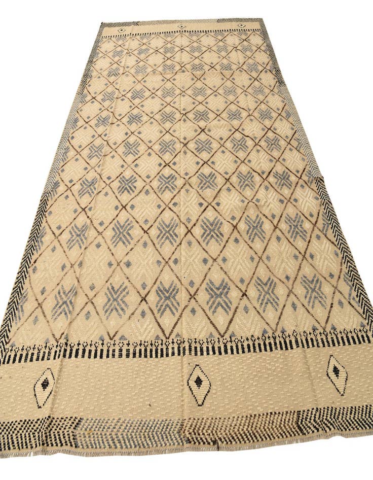 Detail image of  9' x 12' 8  Hand Knotted Darya Wool Rug