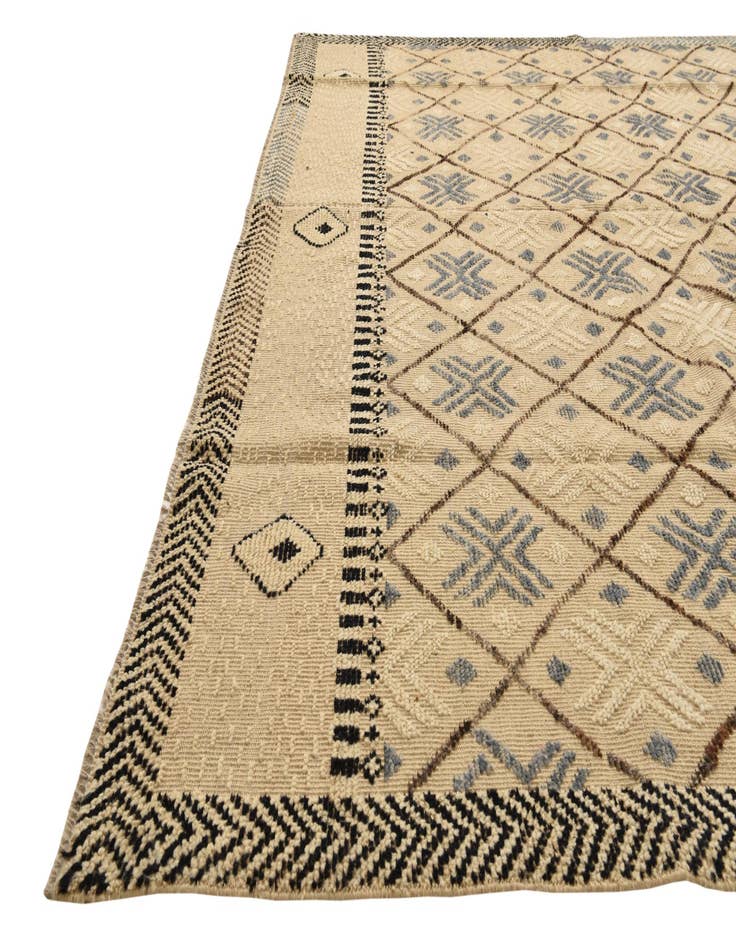 Detail image of  9' x 12' 8  Hand Knotted Darya Wool Rug