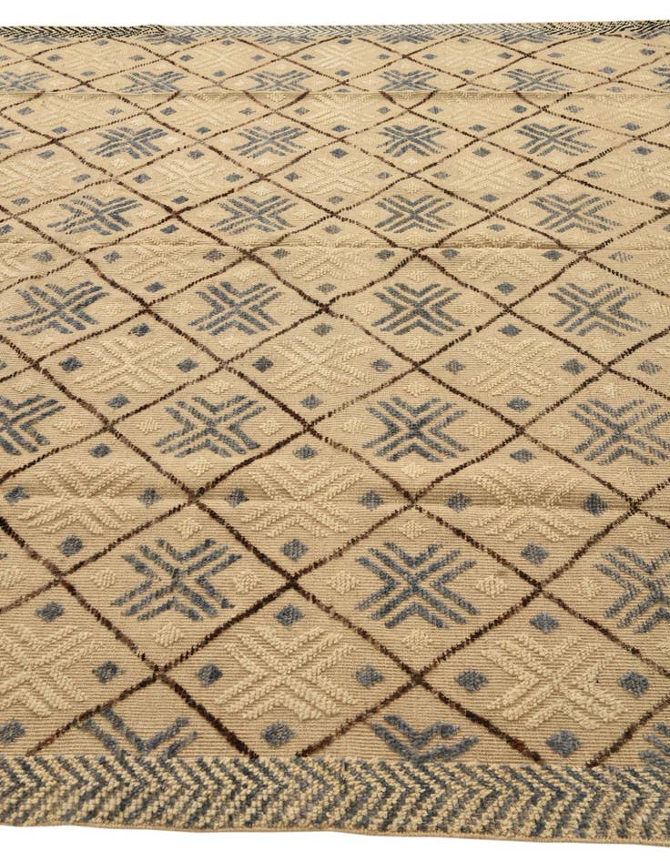 Detail image of  9' x 12' 8  Hand Knotted Darya Wool Rug