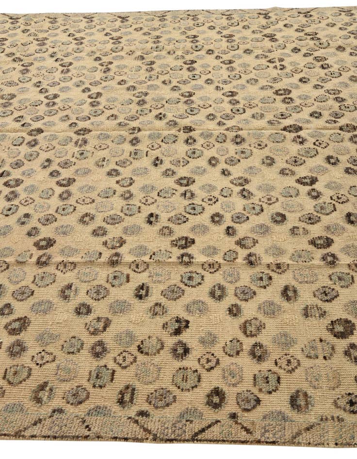 Detail image of  9' 2 x 12' 6  Hand Knotted Darya Wool Rug