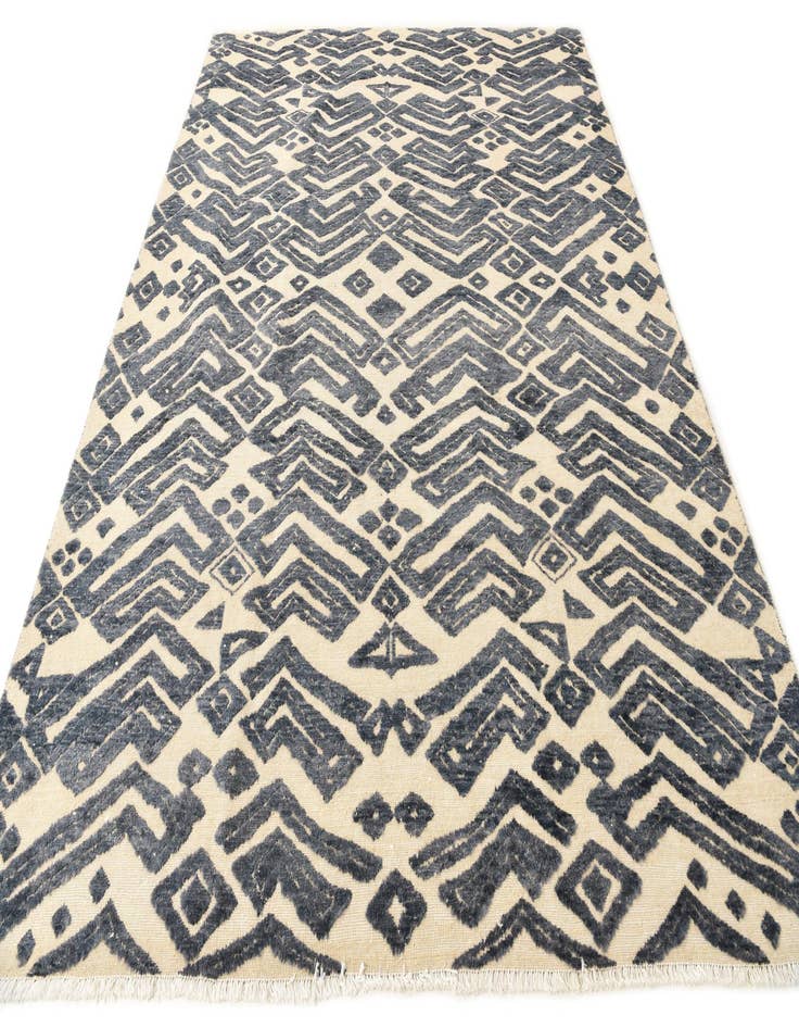 Detail image of  7' 9 x 10' 3  Hand Knotted Darya Wool Rug