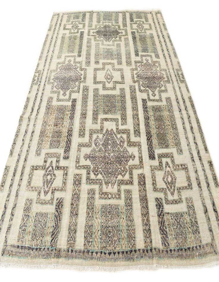 Detail image of  7' 10 x 9' 6  Hand Knotted Darya Wool Rug