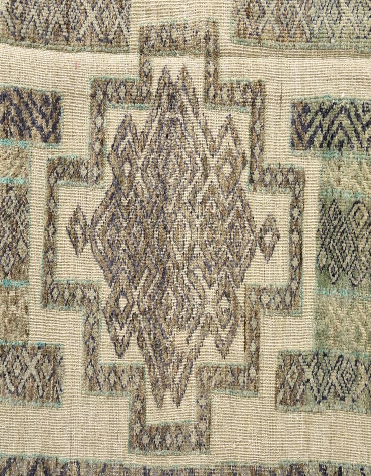Detail image of  7' 10 x 9' 6  Hand Knotted Darya Wool Rug